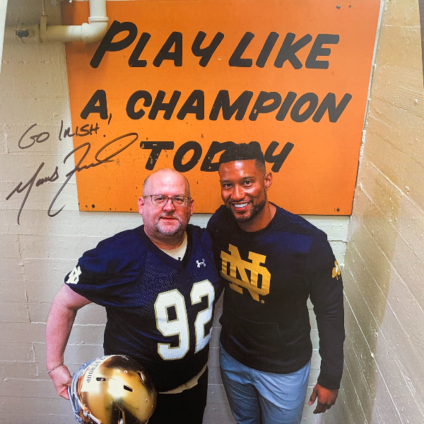 Notre Dame Football PwC Dublin Dinner Appearance